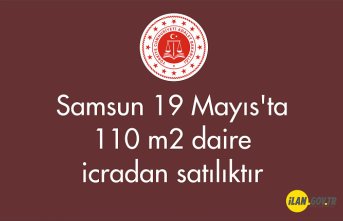 Samsun 19 Mayıs'ta 110 m² daire icradan satılıktır