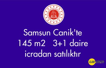 Samsun Canik'te 145 m² 3+1 daire icradan satılıktır