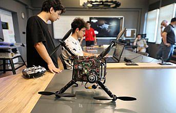 Samsun'da lise öğrencileri yaptıkları dronla TEKNOFEST'te yarışacak