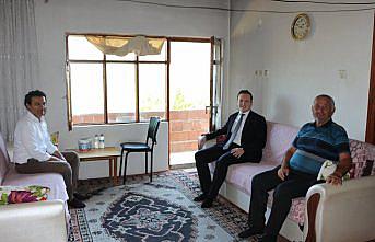 Ulus Kaymakamı Kılıç, gazi ve şehit ailelerini ziyaret etti