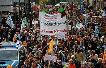 Almanya'da iklim protestosu