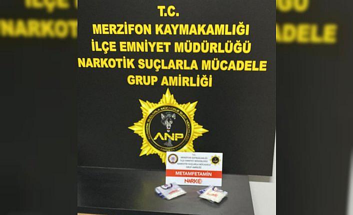 Amasya'da uyuşturucu operasyonunda 1 zanlı tutuklandı