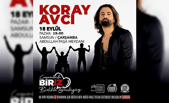 Çarşamba'da Koray Avcı konseri düzenlenecek