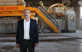 Doğal taş fabrikasında çarklar güneş enerjisiyle dönüyor