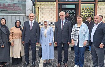 Düzce'nin Yığılca ilçesinde taksi durakları yenilendi