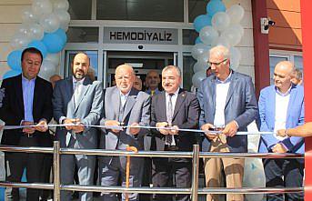 Havza'da hayırsever tarafından modernize edilen diyaliz merkezi hizmete girdi