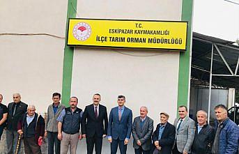 Karabük'te selden etkilenen üreticilere sera malzemeleri hibe edildi