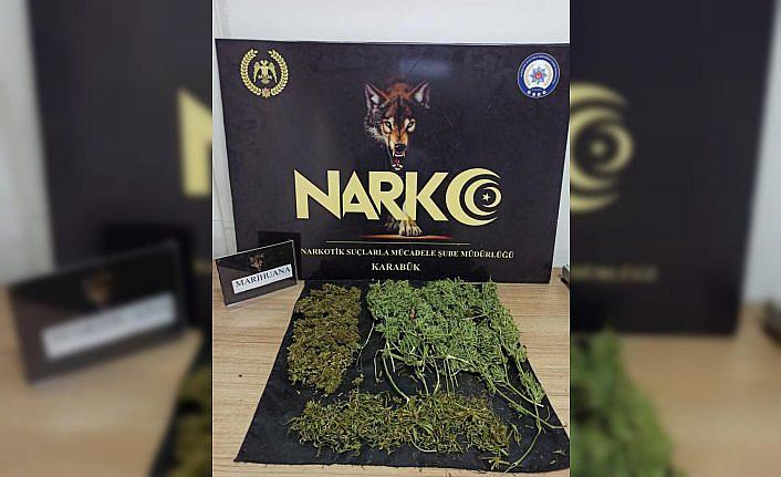 Karabük'te uyuşturucu operasyonunda 2 kişi yakalandı