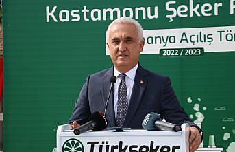 Kastamonu Şeker Fabrikası'nda 60. pancar alım kampanyası başladı