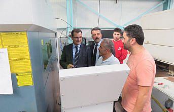 Kaymakam Güldoğan'dan fabrika ziyaretleri