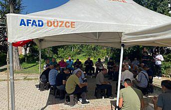 Kızılay şehidi Kıdıman için Düzce'de mevlit okutuldu