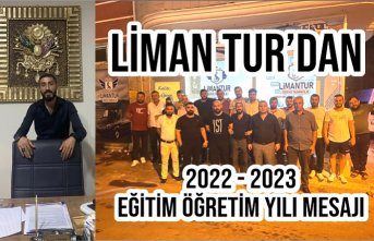 LİMANTUR'DAN YENİ  EĞİTİM ÖĞRETİM YILI MESAJI