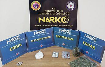 Ordu'da uyuşturucu madde ticareti yapan 7 şüpheli yakalandı