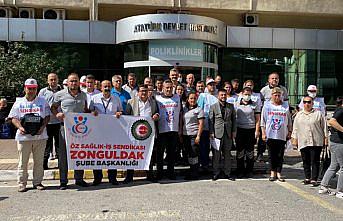 Öz Sağlık-İş'ten güvenlik görevlisinin hastanede öldürülmesine tepki