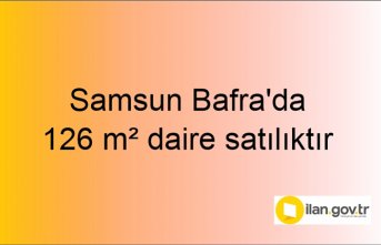 Samsun Bafra'da 126 m² daire icradan satılıktır