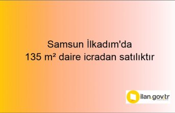 Samsun İlkadım'da 135 m² daire icradan satılıktır