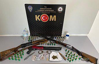Samsun'da suç örgütü operasyonunda 2 zanlı yakalandı
