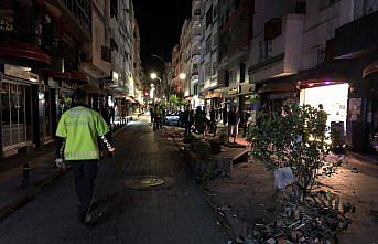 Sinop’ta otomobilin kaldırıma devrildiği kazada 2 kişi yaralandı