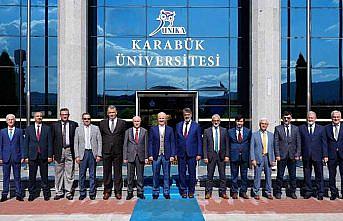 YÖK Başkanı Erol Özvar, Karabük Üniversitesini ziyaret etti