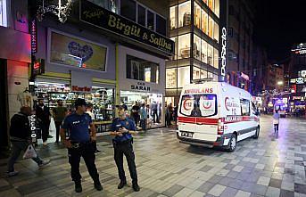 Yürürken yüzüne mermi isabet etti