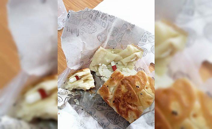 Adliyedeki şüpheliye börek içinde uyuşturucu getiren kişi yakalandı
