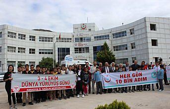 Amasya'da Dünya Yürüyüş Günü dolayısıyla etkinlik düzenlendi