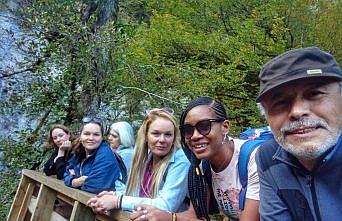 Fransız turizmciler kanyonları ile ünlü Pınarbaşı ilçesini gezdi