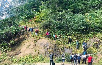 Giresun'da doğa yürüyüşü etkinliği düzenlendi