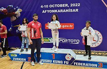 Karabüklü wushucu Irmak Taşbaş Balkan şampiyonu oldu