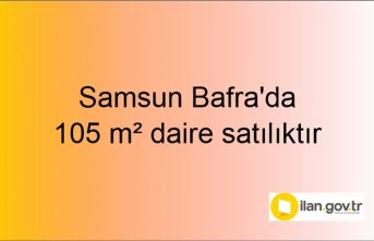 Samsun Bafra'da 105 m² daire icradan satılıktır