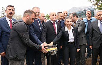 Samsun'da iki muhtarlık binasının temeli atıldı