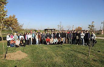 Amasra'daki maden ocağında yaşamını yitiren madenciler adına fidan dikildi