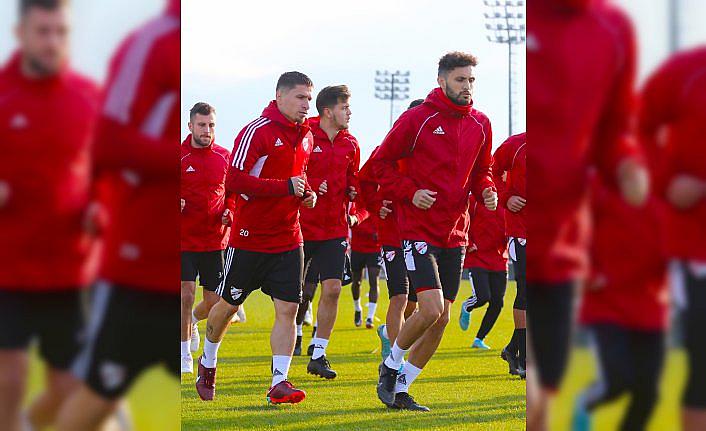 Boluspor, Sakaryaspor maçı hazırlıklarını sürdürdü