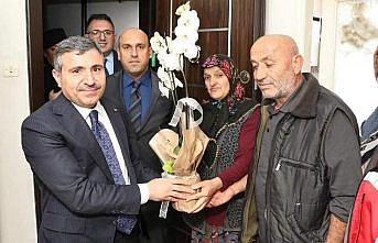 Düzce Valisi Atay, Akçakoca'da yaralı askeri ziyaret etti