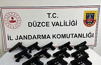 Düzce'de uyuşturucu ve silah kaçakçılığı operasyonunda 4 şüpheli yakalandı