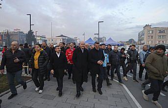 İçişleri Bakanı Soylu, Düzce'de incelemelerde bulundu