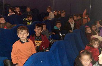 İhsangazi'de birinci sınıf öğrencilerine film gösterimi yapıldı