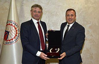 İsviçre'nin Ankara Büyükelçisi Ruch, Trabzon TSO'yu ziyaret etti