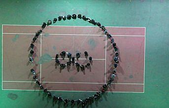 Karabük'te üniversite öğrencileri koreografiyle Atatürk'ü andı