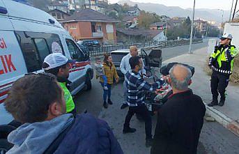 Karabük'teki trafik kazalarında 2 kişi yaralandı