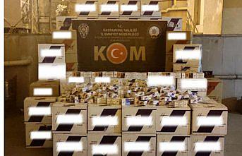 Kastamonu'da 2 milyon makaron ele geçirildi