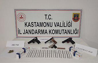 Kastamonu'da ekmek dağıtım aracında uyuşturucu yakalandı