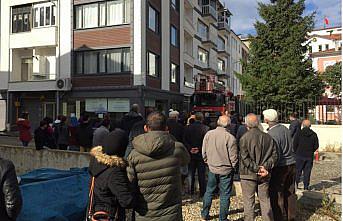 Ordu'da çıkan yangında ev kullanılamaz hale geldi
