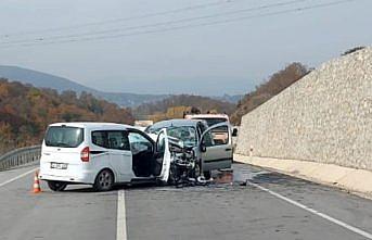 Samsun’da iki hafif ticari aracın çarpışması sonucu 1 kişi öldü