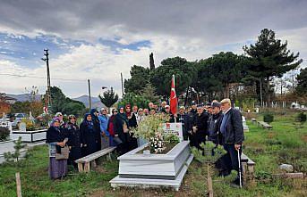 Samsun'da şehit polis memurları kabirleri başında anıldı