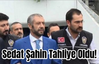 Sedat Şahin Tahliye Oldu