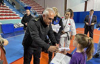 Sinop'ta çocukların judo yapma hayali polisin desteğiyle gerçek oldu