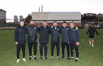 Teknik direktör Ümit Karan, GMG Kastamonuspor ile ilk antrenmanına çıktı