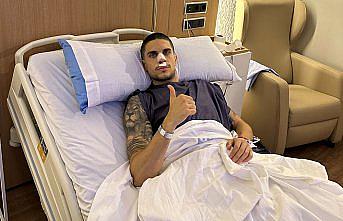 Trabzonspor'un savunma oyuncusu Marc Bartra, burnundan ameliyat edildi