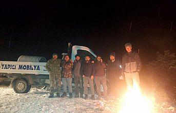 Artvin'de kar nedeniyle köyde mahsur kalan 6 kişi kurtarıldı